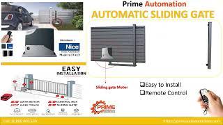 Automatic Sliding Gate-Prime Automation ENgineering