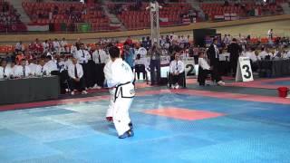 Ri Chung Il (DPRK) v Anton Ogorelkov (Bul) Male -57kg Sparring