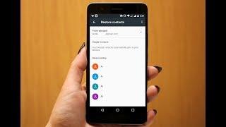 How to Restore Deleted Contacts in Android Phone