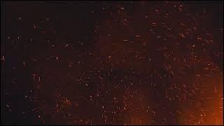Fire particles black screen video background HD - Video Overlay effects free download