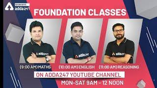 Adda247 Foundation Batch [Free Classes] | Banking Exams Preparation from Scratch