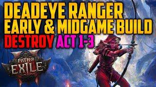 Lightning Deadeye Ranger Leveling Build Guide Path of Exile 2