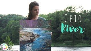 How To Paint a River | Acrylic Painting Tutorial