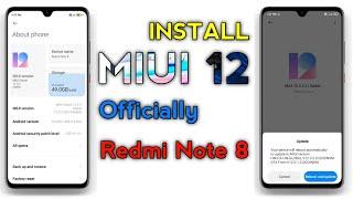 New MIUI 12.0.2.0 Update For Redmi Note 8 | How To Update Redmi Note In MIUI 12.0.2.0 | Dot SM