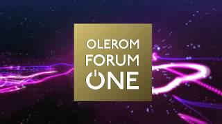 OLEROM FORUM ONE. Human & Technologies: transformation of opportunities