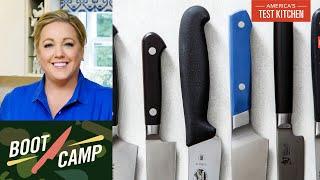 Knives Up–Get to Know Your Collection | Test Kitchen Boot Camp