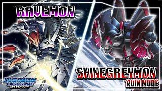 Digimon Card Game : Ravemon (Purple) VS Shinegreymon Ruin Mode [EX-04]