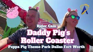 Daddy Pig's Roller Coaster Rider Cam at Peppa Pig Theme Park Dallas Fort Worth