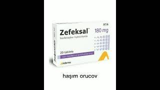 Zefeksal 180 mg tablet haqqında məlumat #shorts