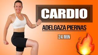 Adelgaza Piernas con esta Rutina Cardio de 20 minutos 