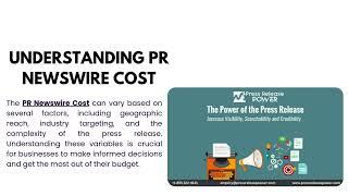 PR Newswire Pricing Explained