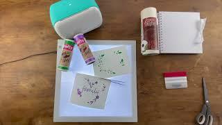 GM Crafts Mat Free Smart machine compatible Crafty Vinyl, Alternative tutorial using a Cricut Joy