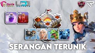 Unik BANGET!! Clasher ini meratakan base TH 11 gua dengan cara yang ga Normal!! | COC Indonesia