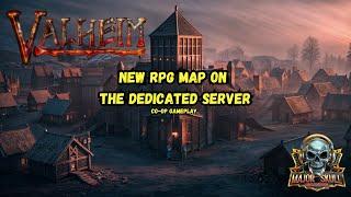 valheim: coop gameplay  on the new RPG map!