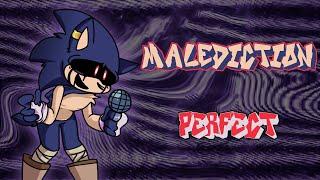 Friday Night Funkin' - Perfect Combo - Malediction Chart (Sonic.exe 3.0 Cancelled Song) Mod [HARD]