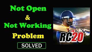 How to Fix Real Cricket 20 App Not Working / Not Opening / Loading Problem Solve in Android