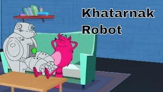 Khatarnak Robot Ep 54 Pyaar Mohabbat Happy Lucky Indian Indian  Cartoon Show