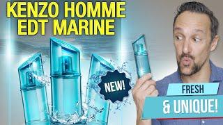 NEW KENZO HOMME EDT MARINE 2023 First Impressions & Quick Review! A Unique Fresh Fragrance For Men!