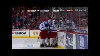 IIHF WJC 2012 1\2 Канада-Россия 5-6 (комментатор Розанов)