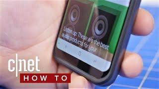 CNET How To - How to hide the navigation bar on the Galaxy S (CNET How To)