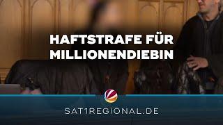 Bremer Millionendiebin muss mehr als sechs Jahre in Haft