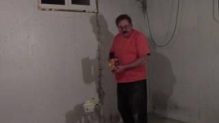 Vertical Crack Repair   The New Hobby Room Part 03A