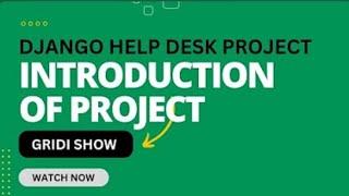 Django Help Desk Ticket System Project Demo.