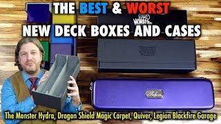 MTG Best Deck Boxes 27 - Dragon Shield Magic Carpet, Monster Hydra, Quiver, Blackfire Garage