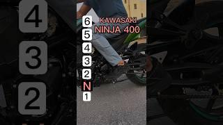 Maximum speed for each gear on a Kawasaki Ninja 400