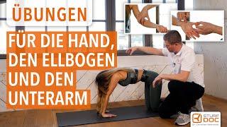 Übungen für Ellbogen, Unterarm und Hand (Prävention & chronische Schmerzen)