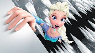 Elsa Frozen - Most Dangerous Escape Room!