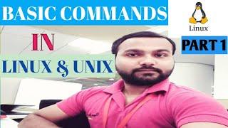 Basic commands in Linux | Basic Unix commands for Beginners