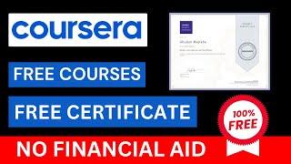 How to Get Coursera Courses for FREE with Certificates in 2024 | Step by Step Guide #courseraforfree