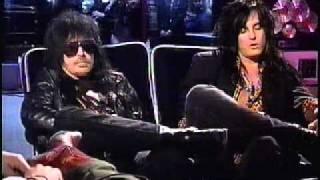 Nikki Sixx & Mick Mars Live Interview on Much Music, 1991-Part 1