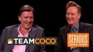 Author Michael Lewis — Serious Jibber-Jabber with Conan O'Brien | CONAN on TBS