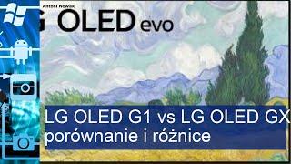 LG OLED G1 vs LG OLED GX: porównanie i różnice |