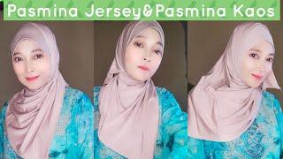 Trend 2024 ||Tutorial Hijab Pasmina  Jersey & Pasmina Kaos