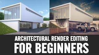 Architectural Post Process Basic Editing (PSD Box)