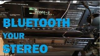 DIY Bluetooth your stereo!