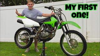 I BOUGHT My FIRST KAWASAKI Dirt Bike!