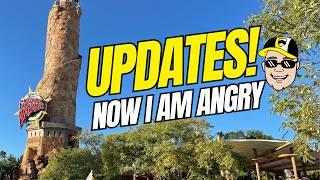 Updates! Changes at Islands of Adventure