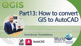 How to convert (open) QGIS file to AutoCAD #qgis #autocad #opensource