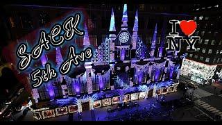 New York "Saks" Fifth Avenue Holiday Light Show