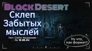 BlackDesert - Склеп Забытых мыслей -Тест спота.