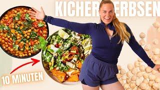 SCHNELLE Kichererbsen-Rezepte: Gesund & ideal zum ABNEHMEN