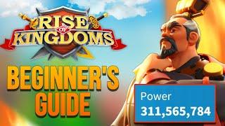 The PERFECT Beginner’s Guide for Rise of Kingdoms