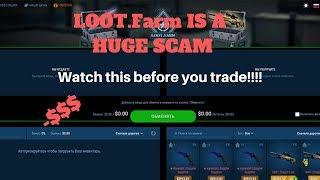 LOOT.Farm is a scam!!! be careful