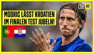 Real-Legende versaut Test vor der EM: Portugal - Kroatien | Testspiel | DAZN Highlights