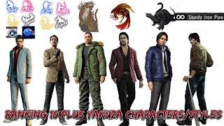 Ranking the playable Yakuza characters