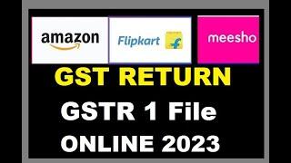 How to File GST Return for Amazon Flipkart Meesho || GST Return Filling for Amazon Flipkart Meesho